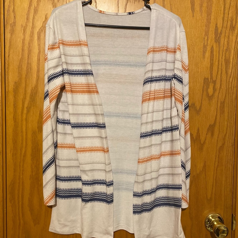 Striped cardigan